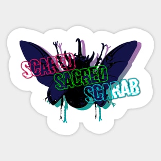 scarab Sticker